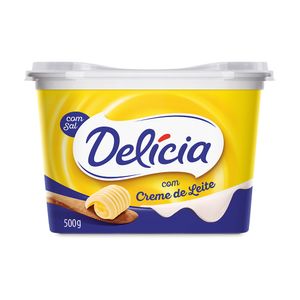 Margarina com Sal Delícia + Sabor e Cremosidade Pote 500g