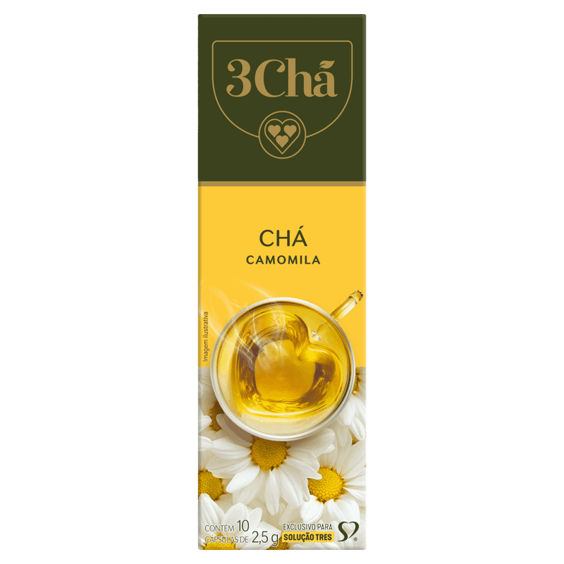 Cha-em-Capsula-Camomila-Tres-Caixa-25g-10-Unidades