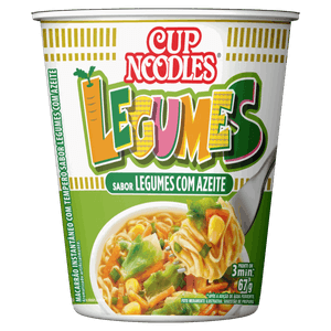 Macarrão Instantâneo Legumes com Azeite Cup Noodles Copo 67g