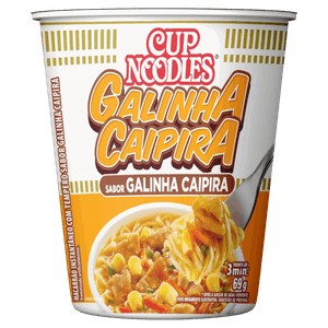 Macarrão Instantâneo Galinha Caipira Cup Noodles Copo 69g