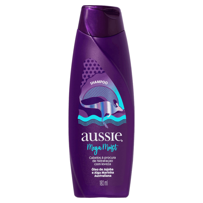 Shampoo-Aussie-Mega-Moist-Frasco-180ml