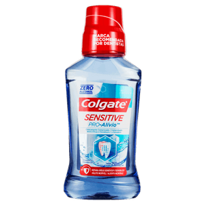 Enxaguante Bucal Zero Álcool Menta Colgate Sensitive Pro-Alívio Frasco 250ml