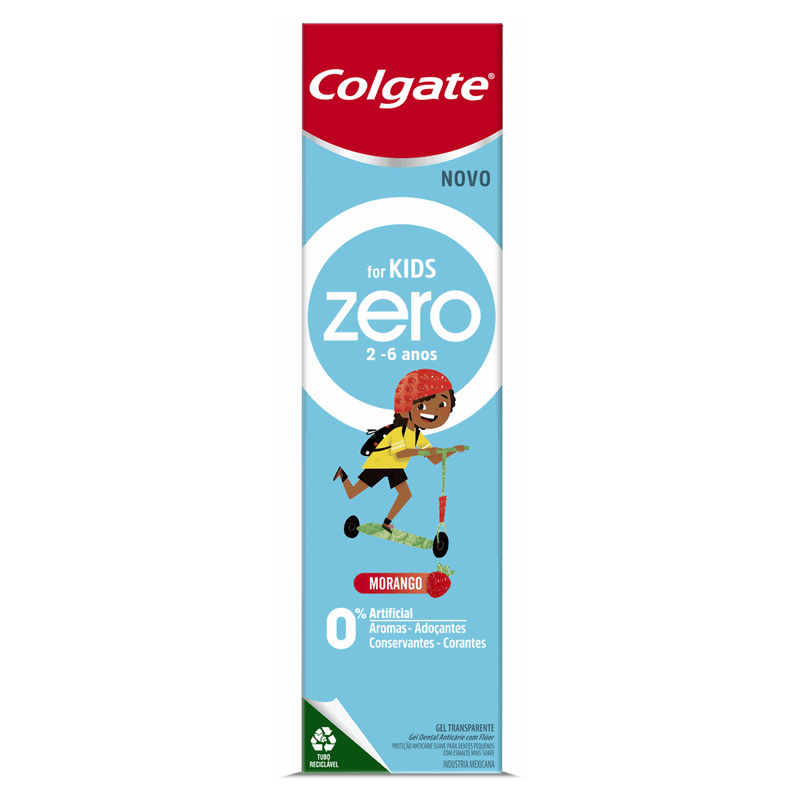 Gel-Dental-com-Fluor-Morango-Colgate-For-Kids-Zero-Caixa-70g