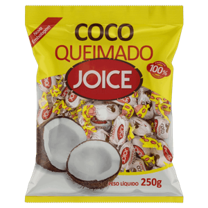 Bala de Coco Queimado Joice Pacote 250g