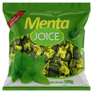 Bala Menta Joice Pacote 100g