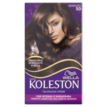 Kit Coloração Creme 50 Castanho Claro Wella Koleston