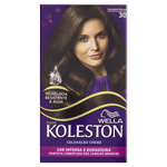 Kit Coloração Creme 30 Castanho Escuro Wella Koleston