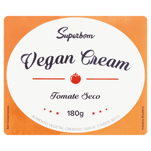 Vegan Cream Tomate Seco Superbom Bandeja 180g