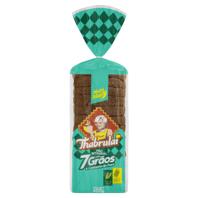 Pao-Integral-7-Graos-e-Castanha-do-Para-Thabrulai-Nutrimais-Pacote-400g