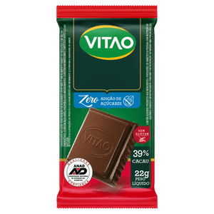 Chocolate ao Leite 39% Cacau Vitao Pacote 22g