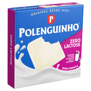 Queijo Processado UHT Light Zero Lactose Polenguinho 68g 4 Unidades