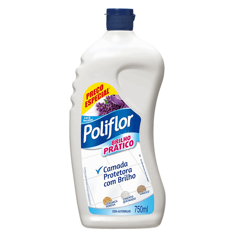 Cera-Liquida-Autobrilho-Incolor-Poliflor-Brilho-Pratico-Squeeze-750ml-Gratis-30--de-Desconto