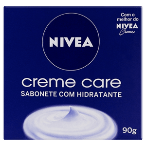 Sabonete Barra Hidratante Nivea Creme Care Caixa 90g