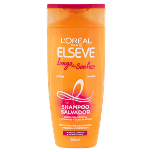 Shampoo L´oréal Paris Elseve Longo dos Sonhos Frasco 200ml