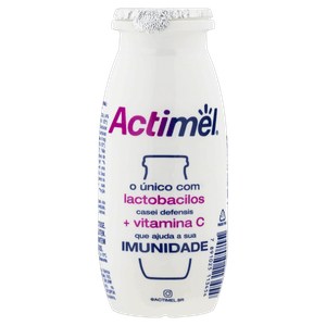 Leite Fermentado Parcialmente Desnatado Tradicional Actimel Frasco 100g