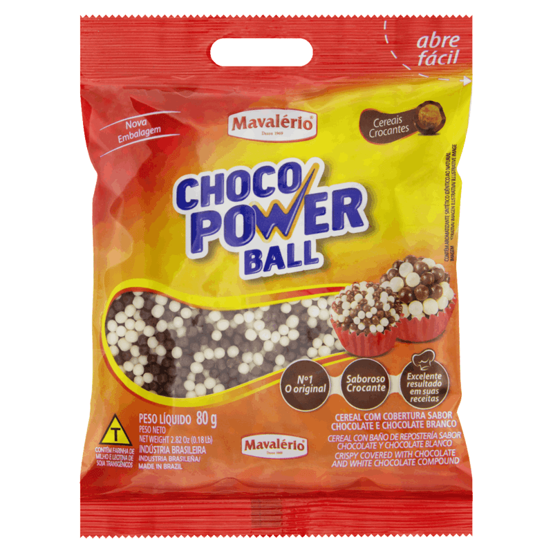 Cereal-Choco-Power-Ball-Micro-Mavalerio-Pacote-80g