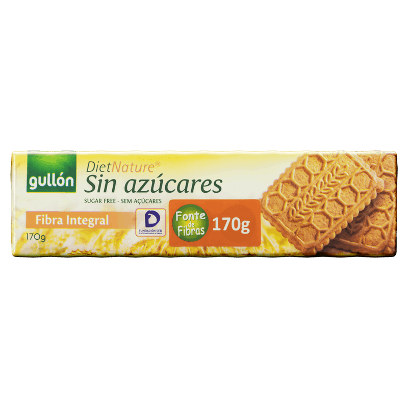 Biscoito-Integral-Zero-Acucar-Gullon-Diet-Nature-Pacote-170g