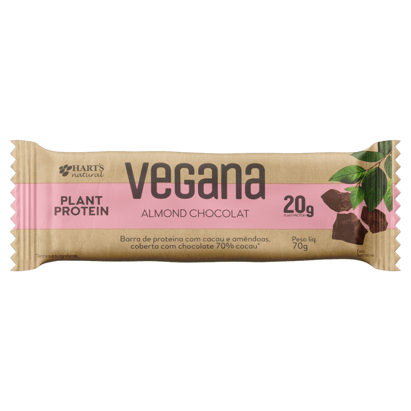 Barra-de-Proteina-Vegana-Almond-Chocolat--Hart-s-Natural-Pacote-70g