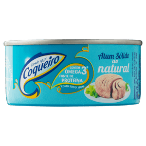 Atum Sólido ao Natural Coqueiro Lata 130g