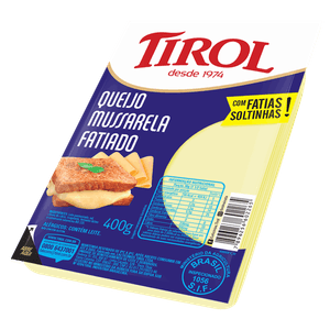 Queijo Mussarela Fatiado Tirol 400g