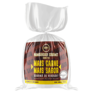 Hambúrguer de Carne Bovina Filé BMH Gourmet Pacote 900g 6 Unidades