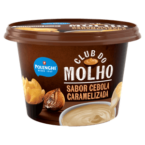 Molho Cebola Caramelizada Polenghi Club do Molho Pote 220g