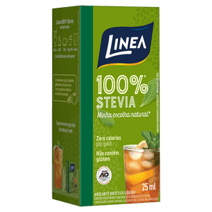 Adoçante Líquido Stevia Linea Caixa 25ml