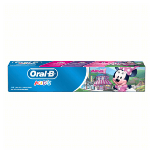 Creme Dental com Flúor Chiclete Minnie Oral-B Kids Caixa 50g