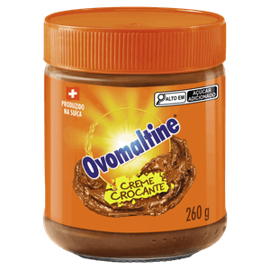 Creme de Avelã Crocante Ovomaltine Vidro 260g