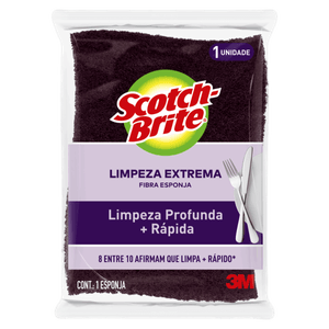 Esponja Lilás Limpeza Extrema Scotch-Brite