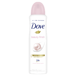 Antitranspirante Aerossol Magnólia e Jasmim Dove Beauty Finish 150ml