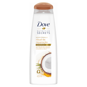 Shampoo Dove Nutritive Secrets Ritual de Reparação Frasco 400ml