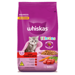 Alimento-para-Gatos-Filhotes-2-a-12-Meses-Carne-e-Leite-Whiskas-Pacote-500g