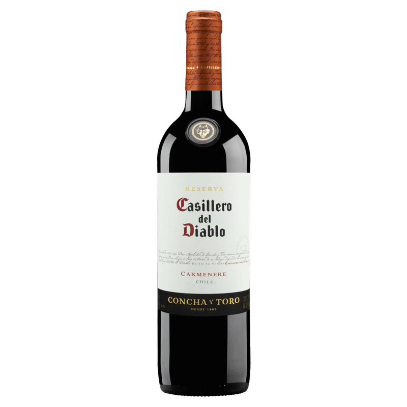 Vinho-Chileno-Tinto-Seco-Reserva-Casillero-del-Diablo-Carmenere-Valle-Central-Garrafa-750ml