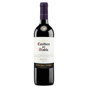 Vinho Chileno Tinto Seco Reserva Casillero del Diablo Merlot Valle Central Garrafa 750ml