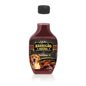 Molho Ipet p/Ração Cães Barbecão  Fc 250g