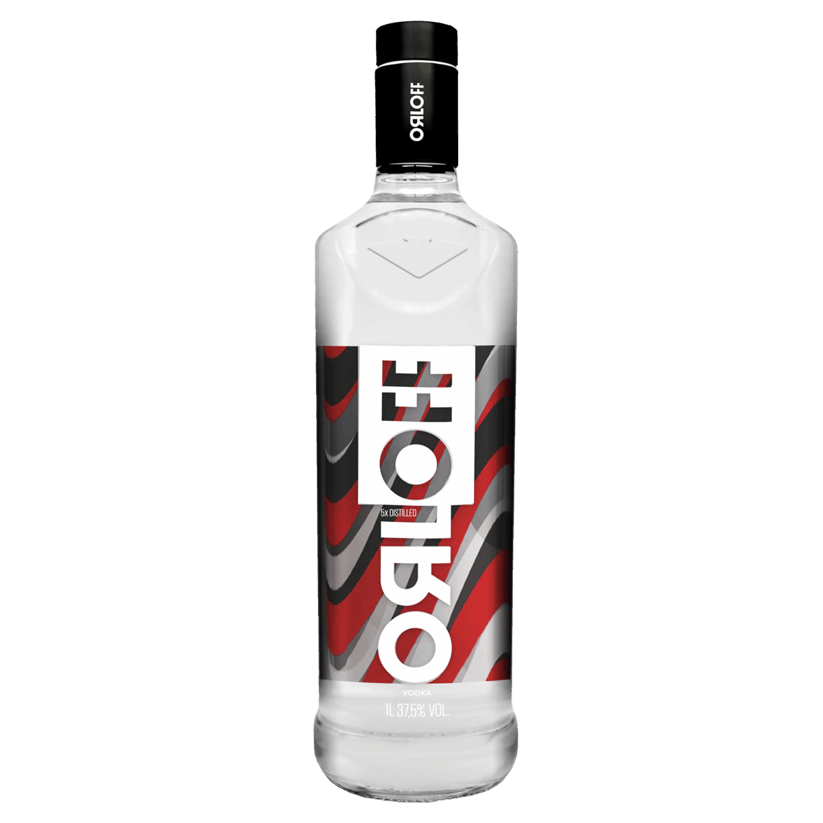 Vodka 5x Destilada Orloff Garrafa 1l - giassi - Giassi Supermercados
