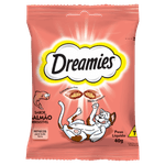 Petisco-para-Gatos-Salmao-Dreamies-Pacote-40g