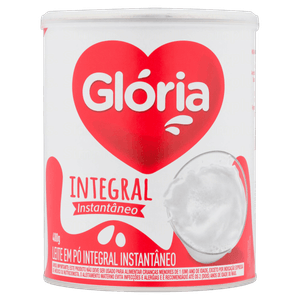 Leite Pó Instantâneo Integral Glória Lata 400g