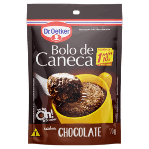 Mistura para Bolo de Caneca Chocolate Dr. Oetker Sachê 70g