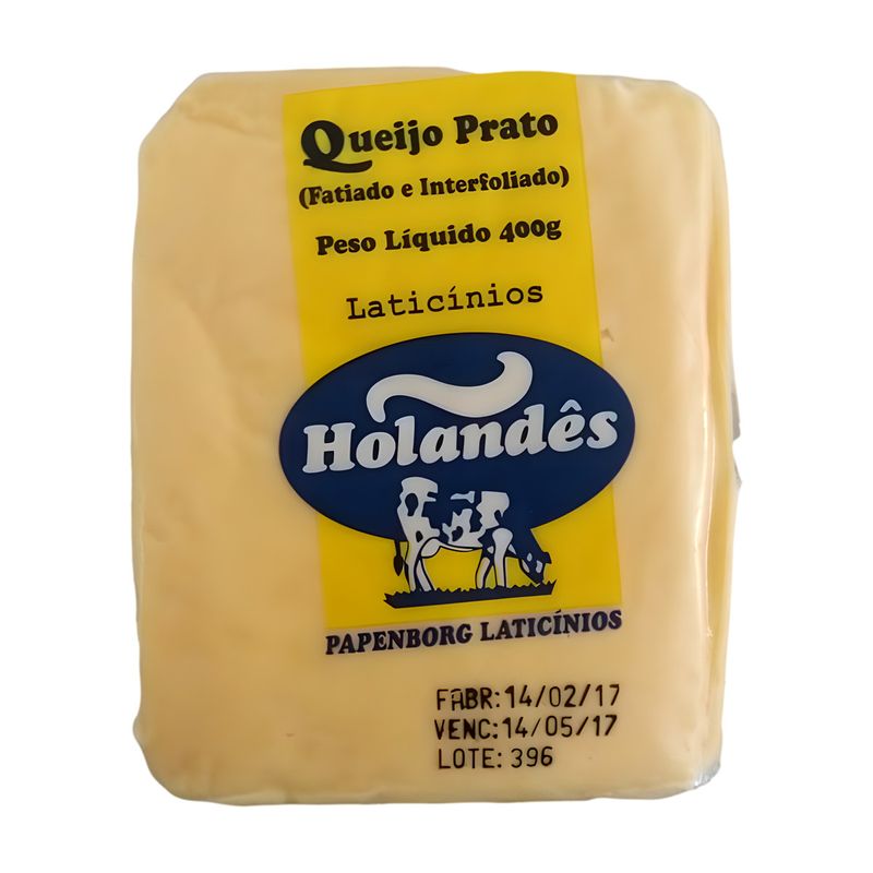 Queijo-Prato-Fatiado-Interfolhado-Holandes-Pacote-400g