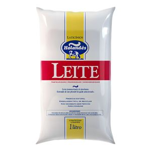 Leite Pasteurizado Holandês Pacote 1l