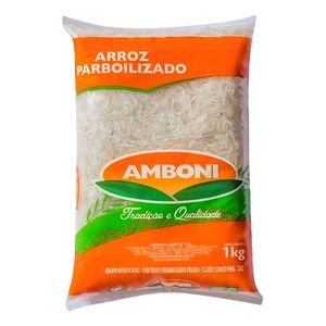 Arroz Parboilizado Tipo 1 Amboni Pacote 1kg