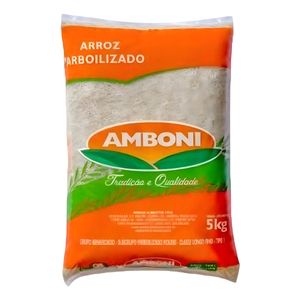 Arroz Parboilizado Tipo 1 Amboni Pacote 5kg