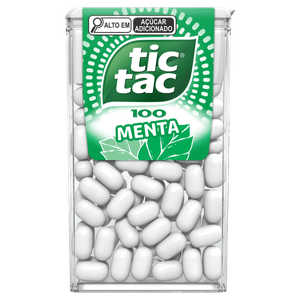 Pastilha Menta Tic Tac Caixa 49g