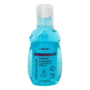 Álcool Gel 70% para Mãos Lexuns Frasco 90g