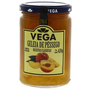 Geléia Pêssego Vega Vidro 420g