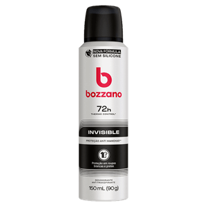 Antitranspirante Aerossol Invisible Bozzano 150ml