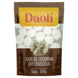 Ovos de Codorna em Conserva Daoli Sachê 300g