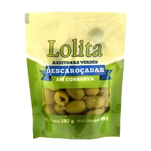 Azeitona Verde em Conserva sem Caroço Lolita Sachê 80g